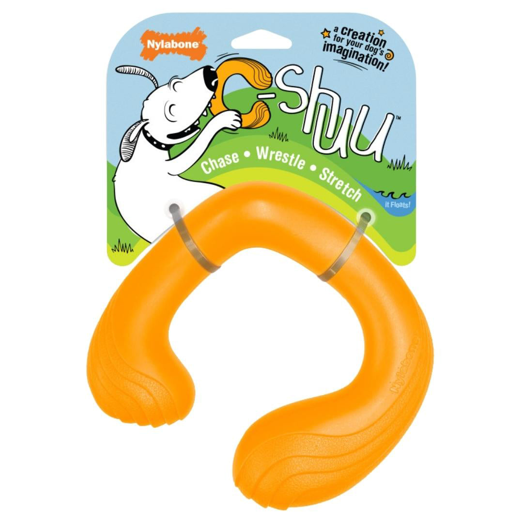 Nylabone Creative Play C-Shuu Dog Chase Toy 1ea/Large
