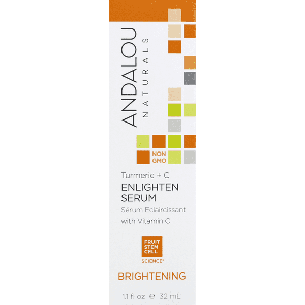Andalou Naturals Turmeric + C Enlighten Serum Brightening