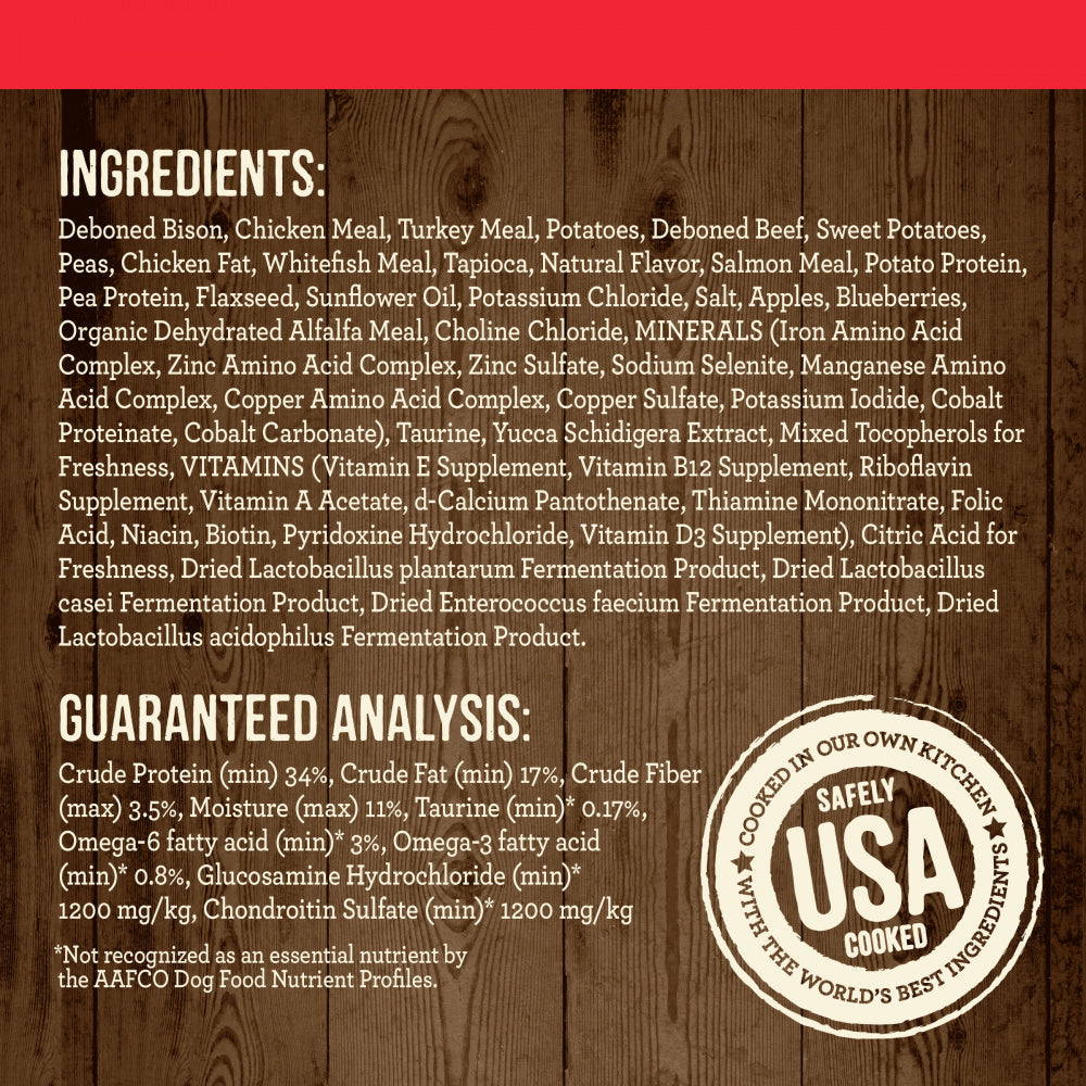 Merrick Grain Free Bison, Beef & Sweet Potato Dry Dog Food