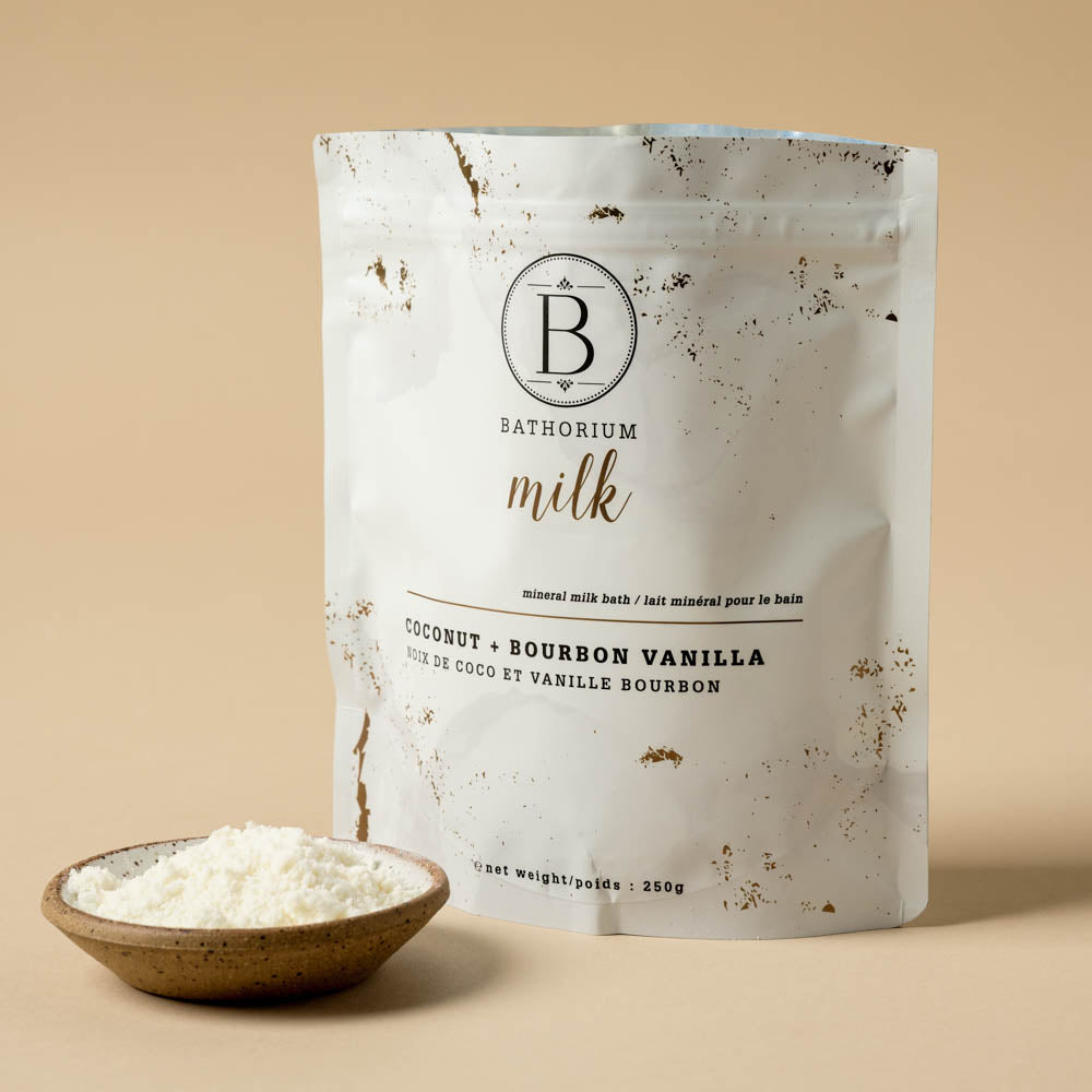 Mineral Milk Bath - Coconut and Bourbon Vanilla