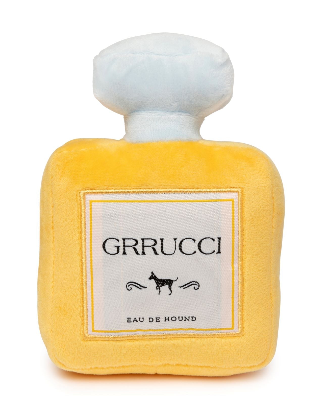 FuzzYard Grrucci Eau De Hound Designer Cologne Squeaky Plush Dog Toy