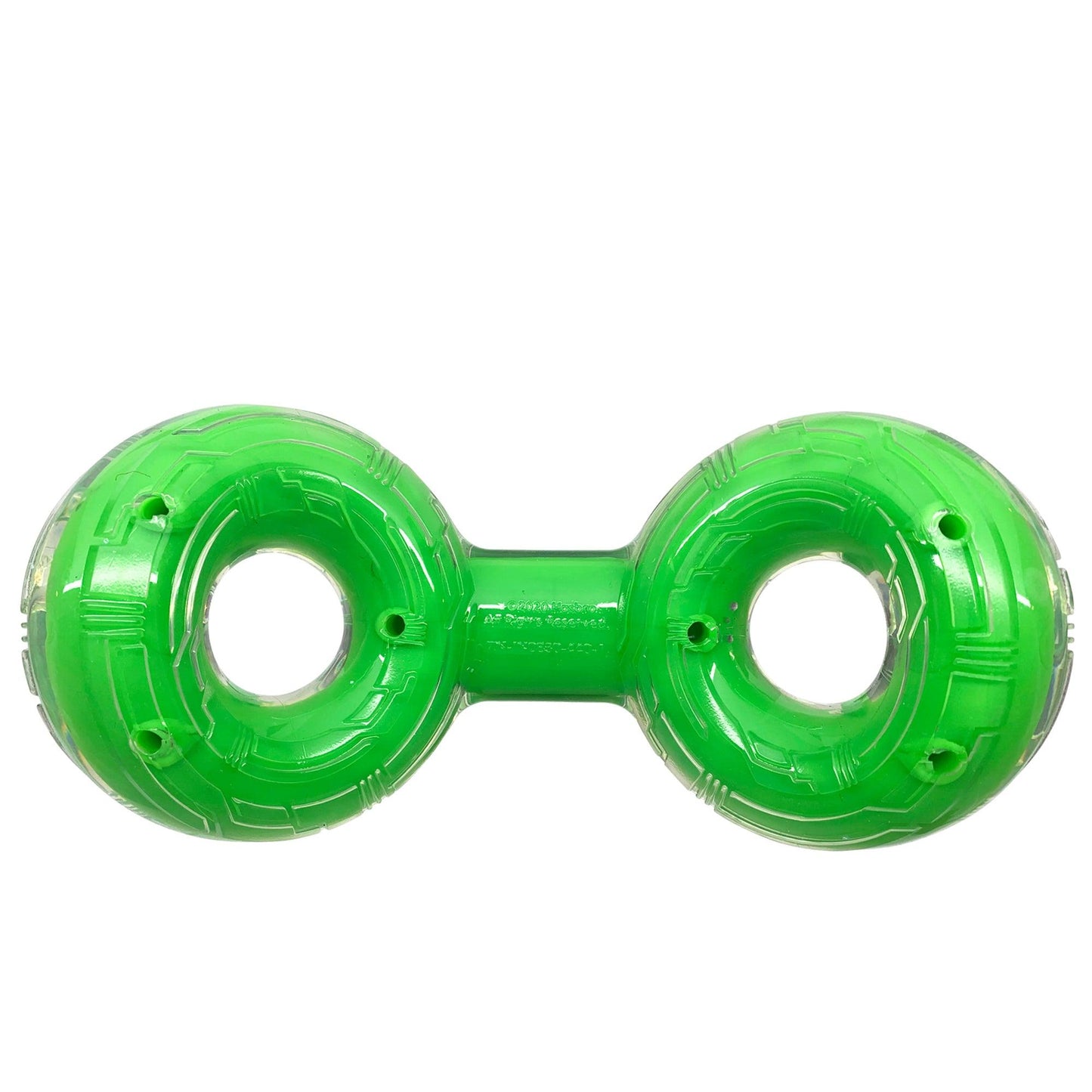 Nerf Scentology Dog Toy Beef Scented Green Infinity Ring