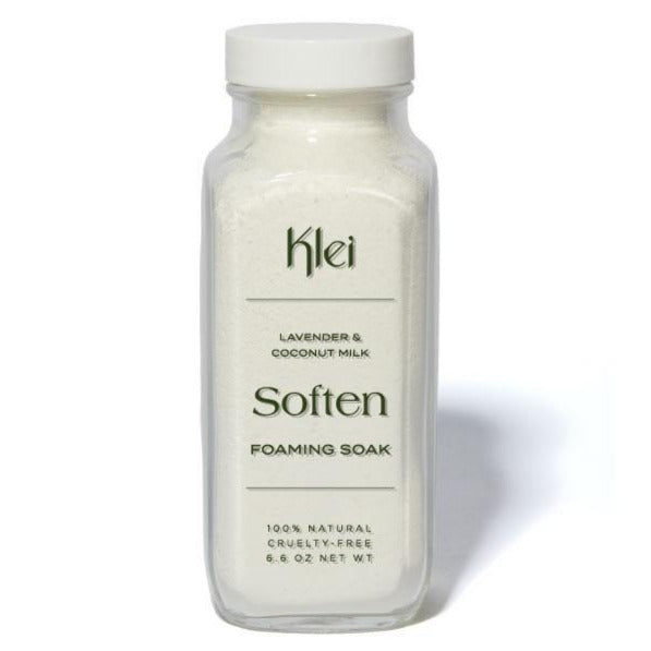 SOFTEN Coconut Milk & Levender Foaming Bath Soak
