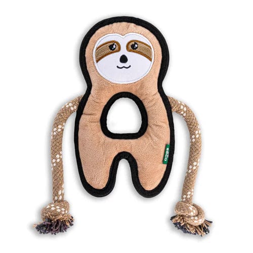 Sloth Rough and Tough Recycled Dog Toy