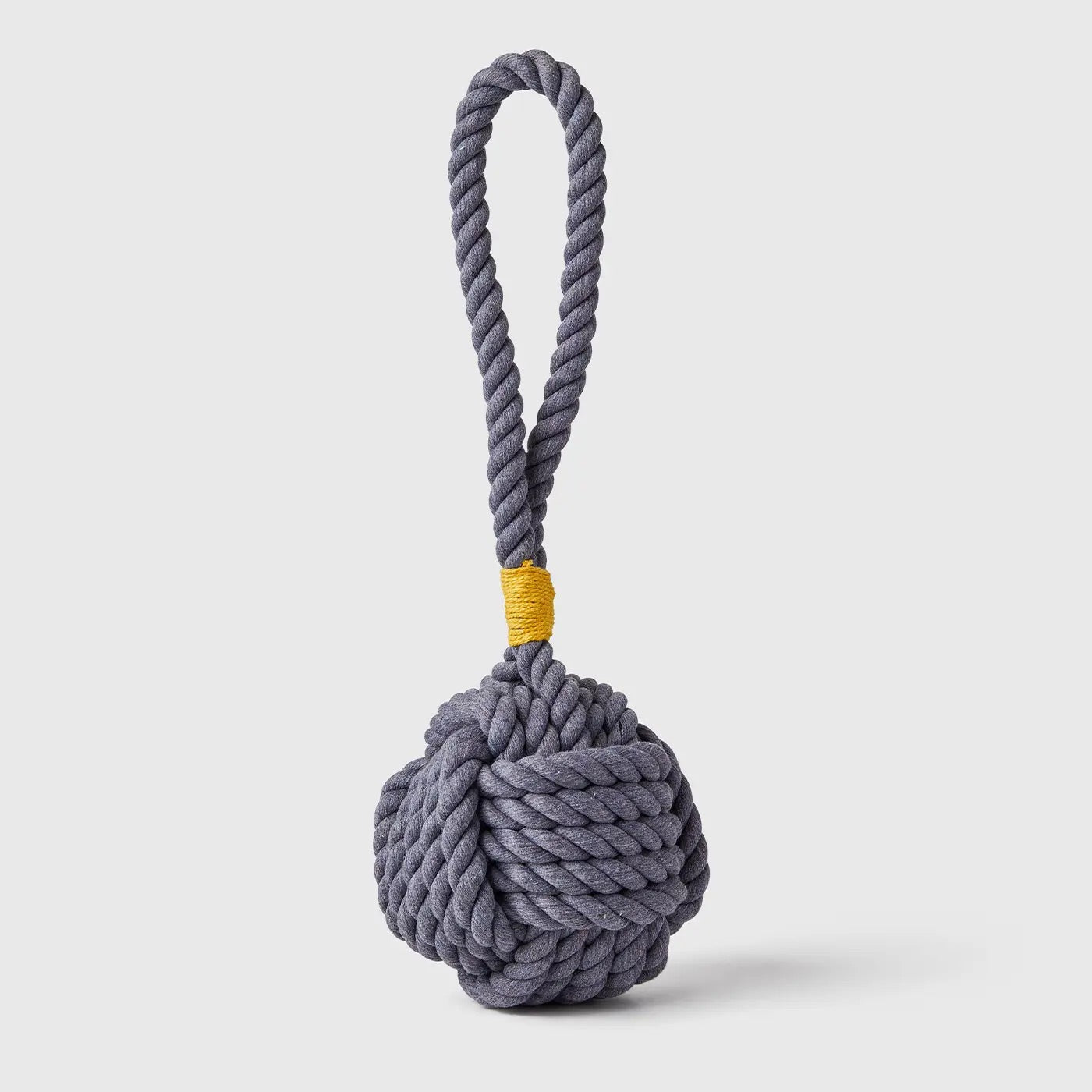 Jax & Bones: Gray Celtic Knot Rope Toy