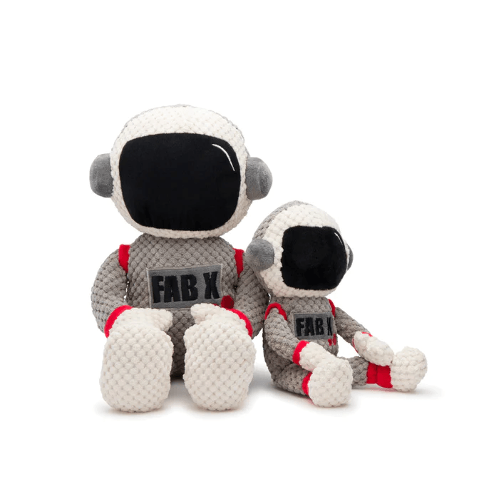 Fabdog Floppy Dog Toy Astronaut