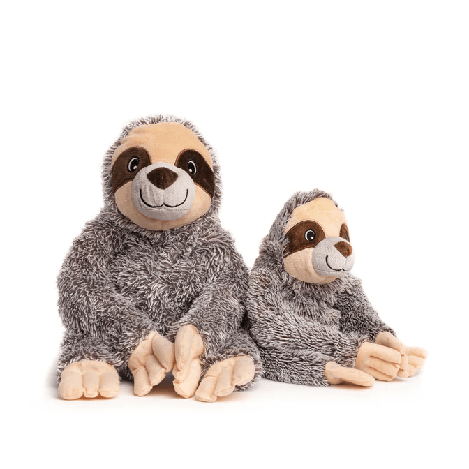 Fabdog Fluffy Dog Toy Sloth