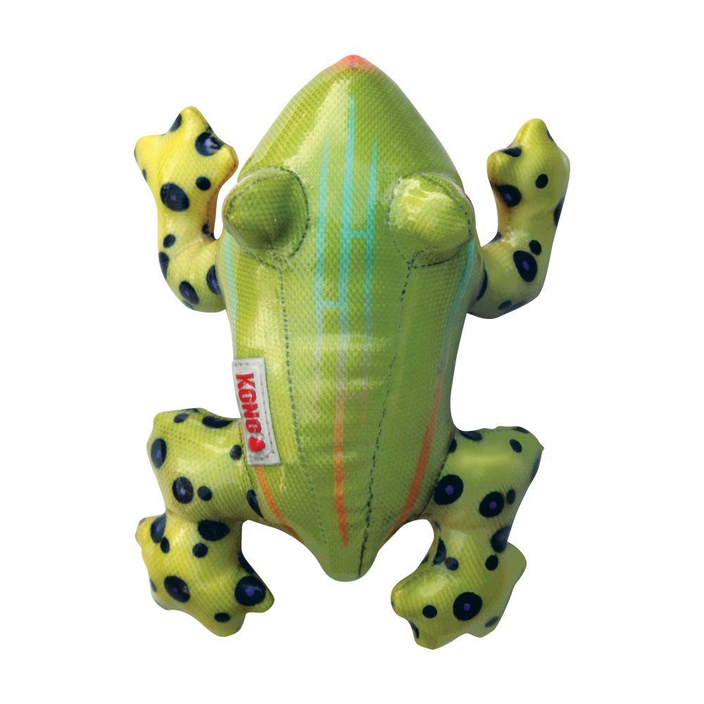 Kong Dog Toy Shieldz Tropics Frog