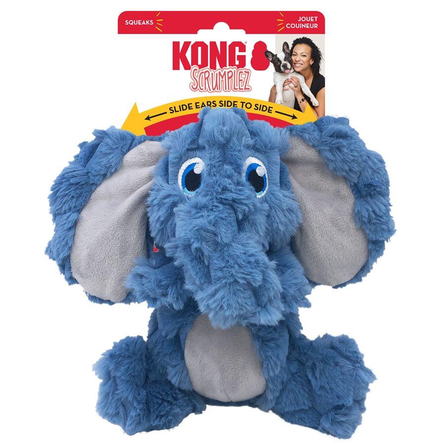 Kong Scrumplez Dog Toy Elephant