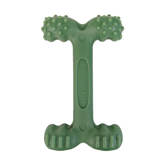 Nylabone Power Chew Easy-Hold Dog Dental Chew Toy Bacon 1ea/Large - Up To 50 lb