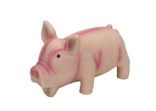 Rascals Latex Dog Toy Pig 1ea/6,25 in