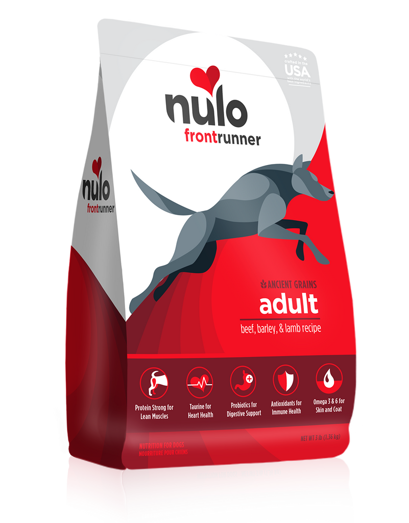 Nulo Frontrunner Adult Dog with Beef, Barley & Lamb