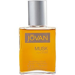 JOVAN MUSK by Jovan (MEN) - AFTERSHAVE COLOGNE 4 OZ