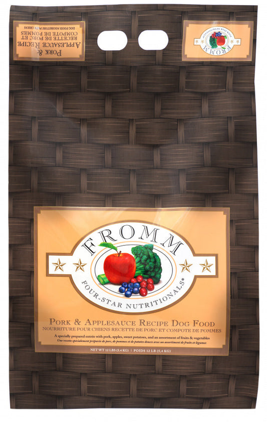 Fromm Four Star Pork & Apple Sauce Formula Dry Dog Food