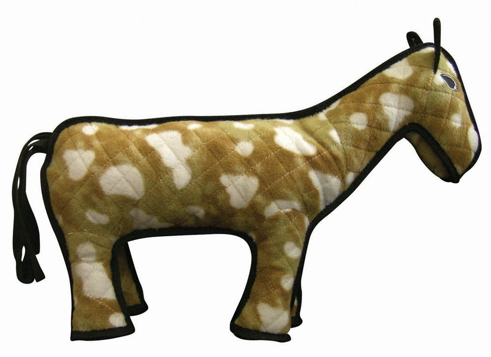 Tuffy Barnyard Horse Durable Dog Toy Brown 1ea/19,5 in