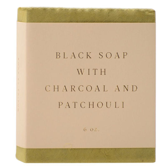 Black Soap with Charcoal and Patchouli