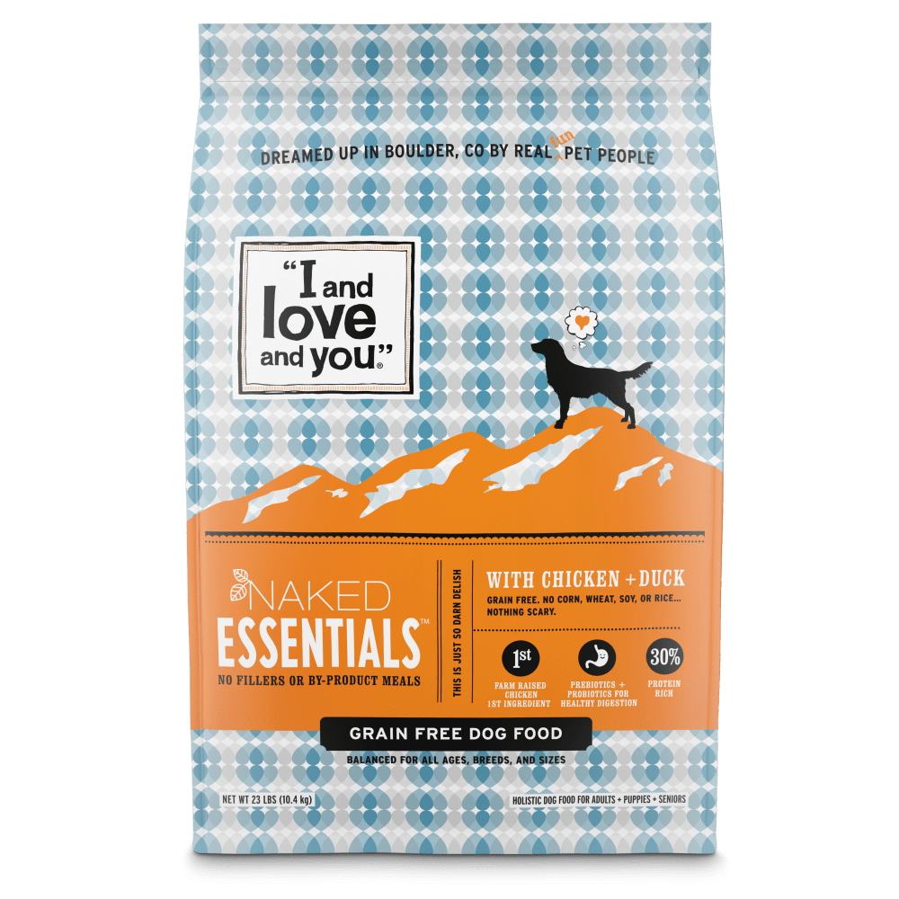 I and Love and You Grain Free Naked Essentials Chicken & Duck Dry Dog Food