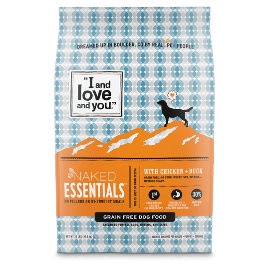 I and Love and You Grain Free Naked Essentials Chicken & Duck Dry Dog Food