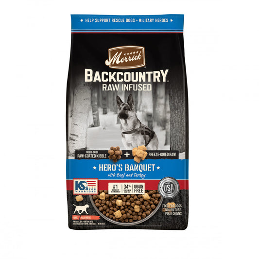 Merrick Backcountry Grain Free Hero's Banquet Dry Dog Food