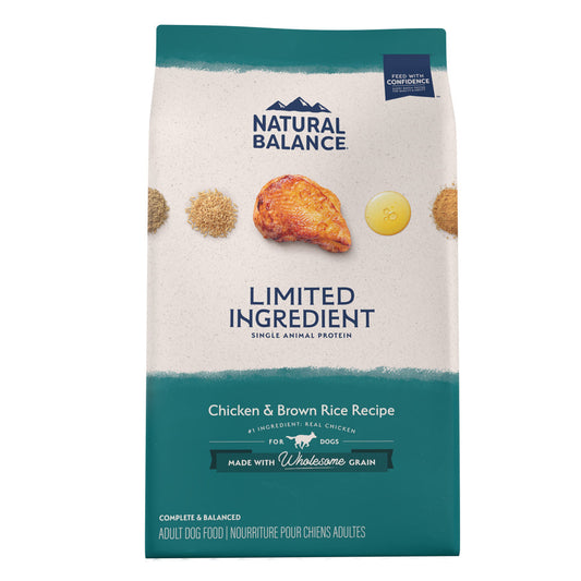 Natural Balance L.I.D. Limited Ingredient Diet Chicken & Brown Rice Formula Dry Dog Food