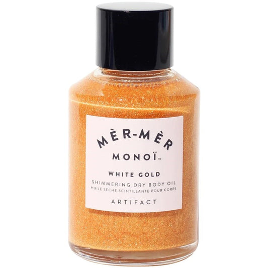 Mer-Mer Monoi White Gold Shimmering Dry Body Oil