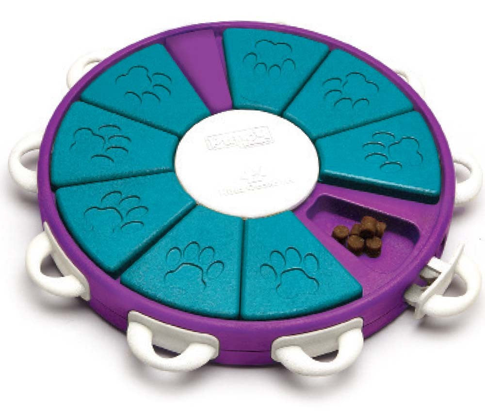 Nina Ottosson Twister Interactive Dog Toy Purple 1ea/LG, 13,25 in