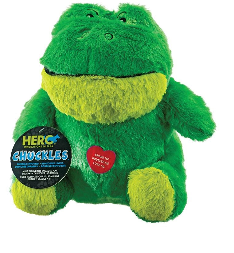Hero Dog Chuckles 2,0 Frog Large