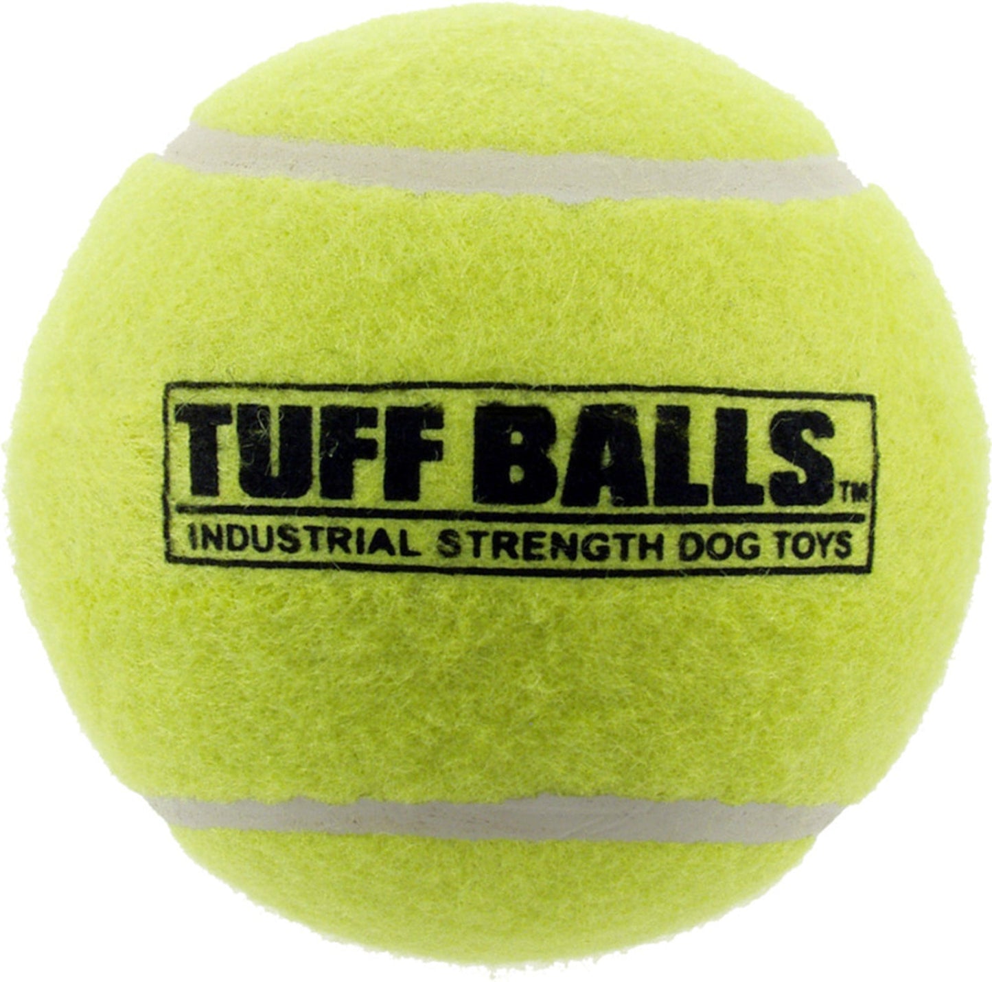 Petsport USA Tuff Ball Dog toy Yellow 12ea/Bulk, 2,5 in