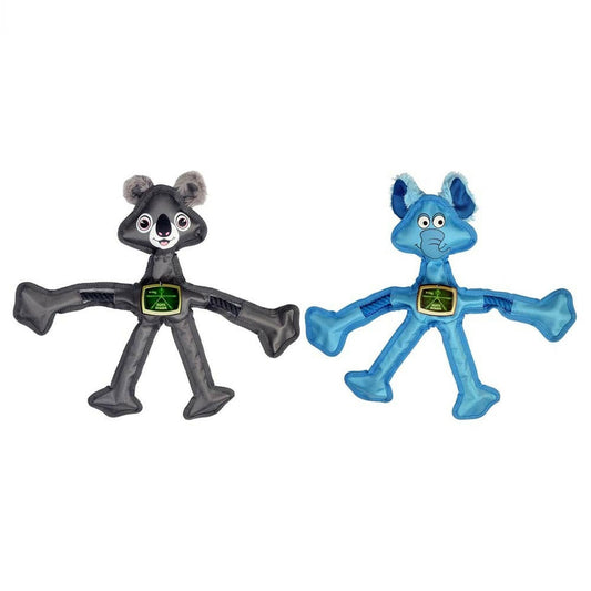 Multipet Pet Envy Skeleropes Dog Toy Assorted 1ea/15 in