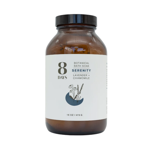 SERENITY BOTANICAL BATH SOAK Lavender + Chamomile