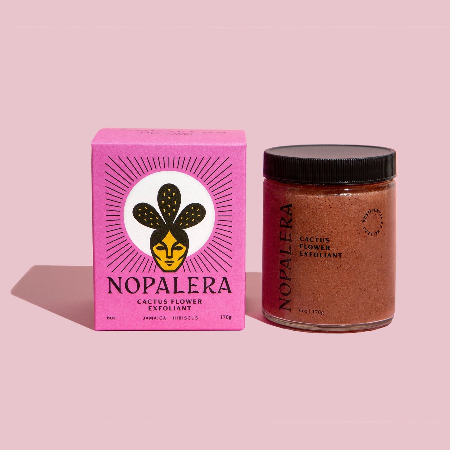 Nopalera: Cactus Flower Exfoliant, Hibiscus