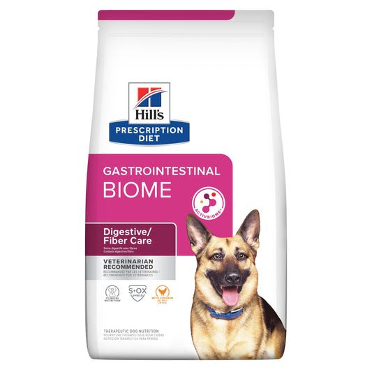 Hills Prescription Diet Dog Gastrointestinal Biome Digestive/Fibre Care Dry Food 3.6kg