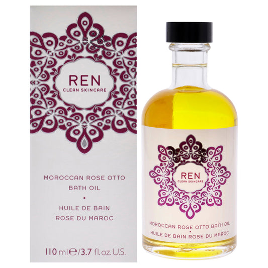 Moroccan Rose Otto Bath Oil by REN for Unisex 3.7 oz Oil