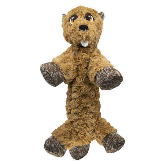 Kong Dog Toy Low Stuff Flopzie Beaver