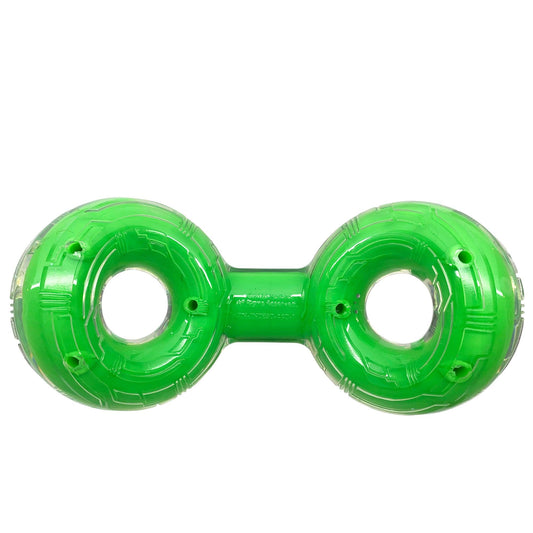 Nerf Scentology Dog Toy Beef Scented Green Infinity Ring