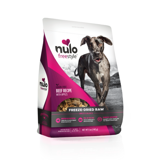 Nulo FreeStyle Dog Freeze-Dried Raw Grain-Free Beef With Apples