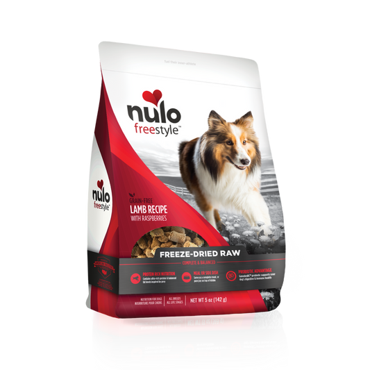 Nulo FreeStyle Dog Freeze-Dried Raw Grain-Free Lamb With Raspberries