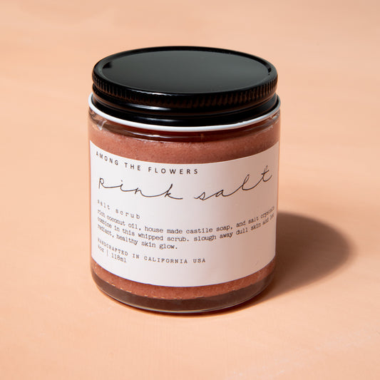Pink Salt Scrub