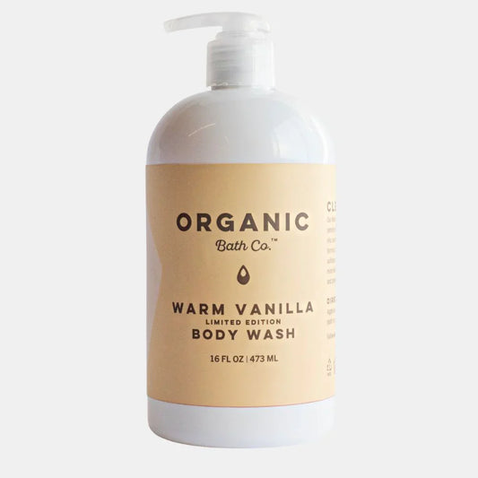 Warm Vanilla Organic Body Wash
