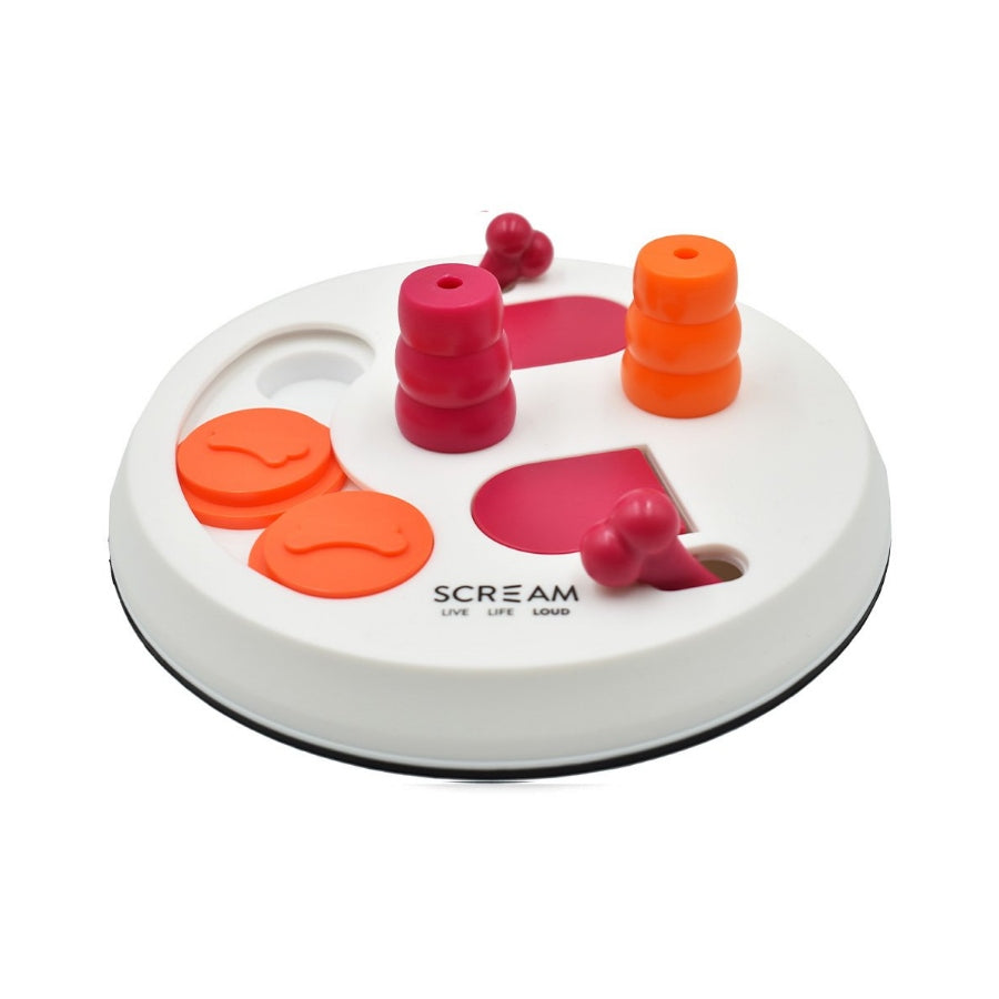 Scream Interactive Dog Flip Puzzle Board Loud