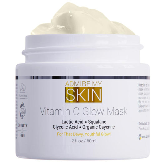 Vitamin C Facial Mask, Correct And Brighten Uneven Skin Tone