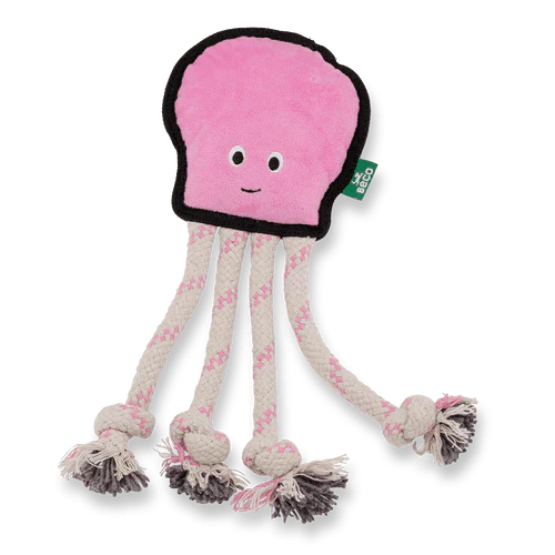 Octopus Recycled Dog Toy