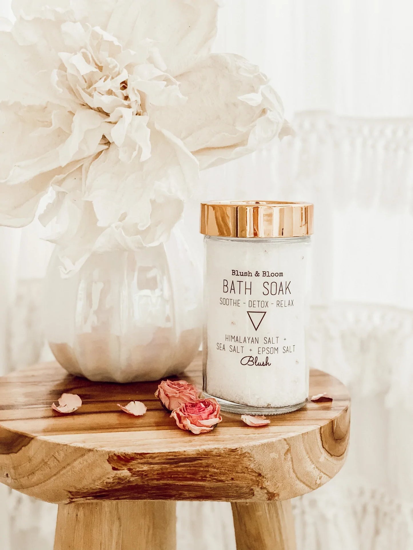 Blush Bath Soak Jar