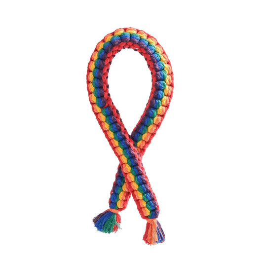 Jax & Bones: Rainbow Rope Toy