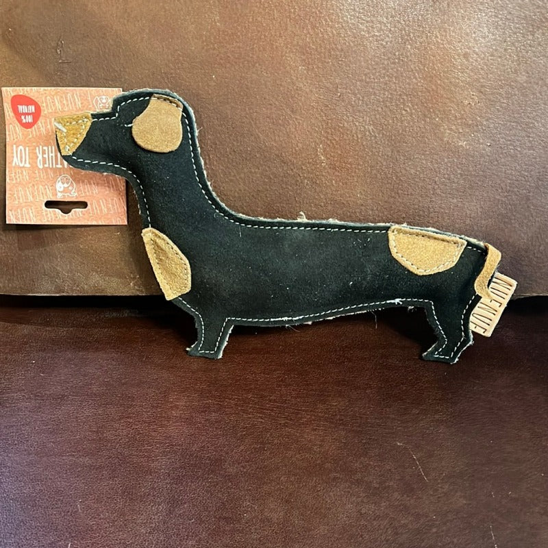 Nufnuf Dachshund Suede Dog Toy