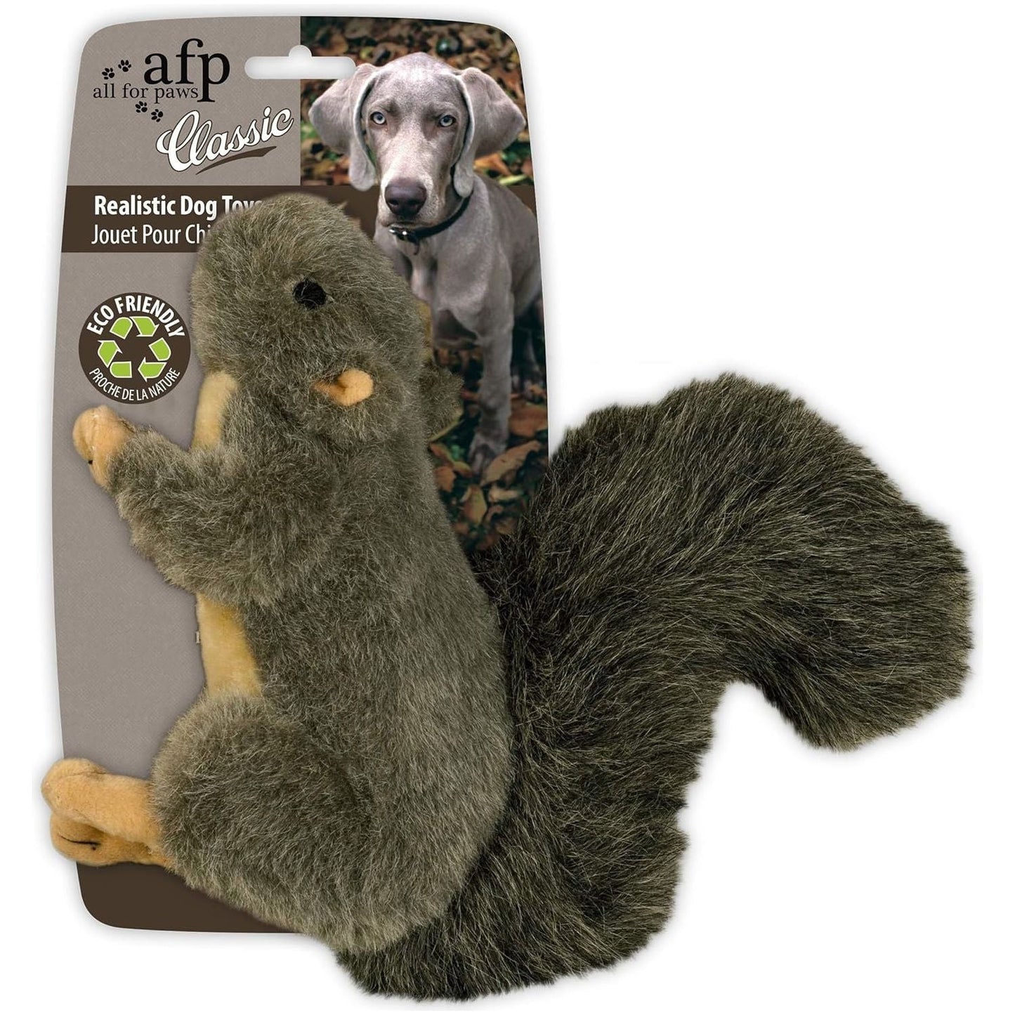 All for Paws Classic Squirrel Dog Toys