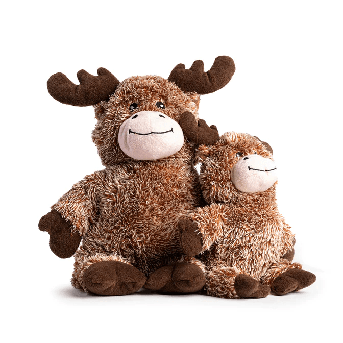 Fabdog Fluffy Dog Toy Moose