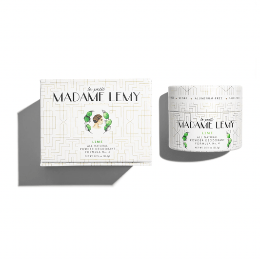 MADAME LEMY | Le Petit Deodorant, Body Powder & Dry Shampoo - Lime & Bergamont