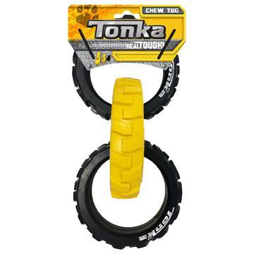 Tonka Dog Toy Flex Tread 3-Ring Tug
