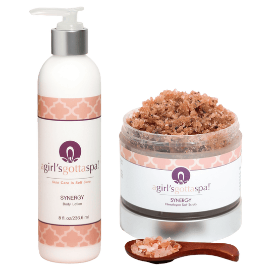 Synergy Exfoliate & Moisturize Spa Set
